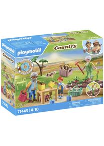 Playmobil® Konstruktions-Spielset »Idyllischer Gemüsegarten bei den Grosseltern (71443), Country«, (69 St.), teilweise aus recyceltem Material; Made in Europe