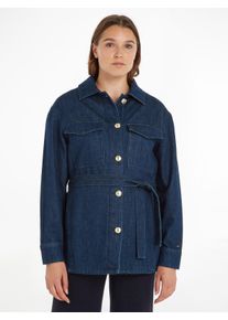 Tommy Hilfiger Jeansjacke »DNM BELTED JACKET NALA«, mit Bindegürtel