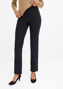 Stretch-Hose in schwarz, Grösse 40, bonprix