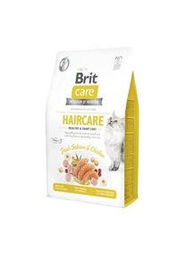 Brit Care Trockenfutter Katze Haircare Adult Lachs & Huhn 2 kg