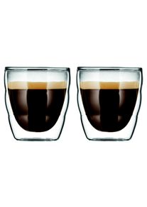 Bodum Espressoglas »Pilatus 0.8 dl«, (2 tlg.)