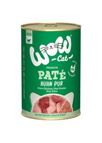 12x 400g Adult Huhn Pur WOW Cat Katzenfutter Nass
