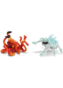 Schleich® Spielfigur »Eiskäfer vs. Feuerkrake«