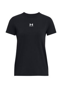 Under Armour Funktionsshirt Damen, schwarz / wei&szlig;, Gr&ouml;&szlig;e XL