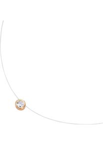 Damen Anhänger mit Kette Silber vergoldet 925