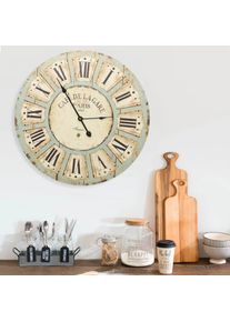 vidaXL Wanduhr Mehrfarbig 60 cm MDF