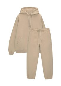 Pull&Bear Pull&Bear Jogginganzug Herren, kitt, Größe XS