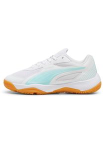 Puma Solarflash Iii Jr Hallenschuhe Kinder - weiß - Gr. 37