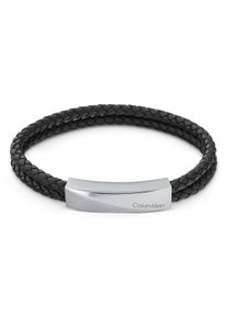 Calvin Klein Lederarmband »Schmuck Edelstahl Armschmuck Lederarmband Wickelarmband«