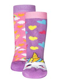 Ewers Socken M&auml;dchen Gr&ouml;&szlig;e 39/42 mischfarben / himbeer