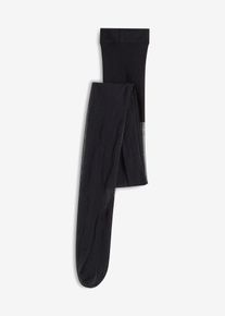 Strumpfhose 20den mit Glitzerstreifen hinten in schwarz, Grösse 40/42 (M), bonprix