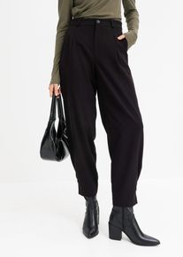 Tapered 7/8-Hose in schwarz, Grösse 48, bonprix