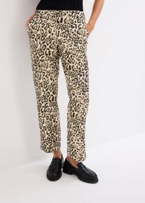 Hose in beige, Grösse 36, bonprix