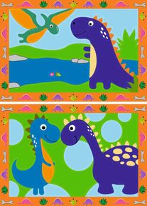 Ravensburger Land der Dinosaurier - Malprodukte - ab 5 Jahre
