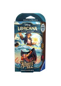 Ravensburger Disney Lorcana TCG: Azurite Sea - Amber and Ruby Deck (Englisch) - Trading Card Games - ab 8 Jahre