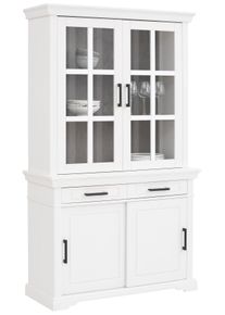 Home Affaire Vitrine »Anabel«, aus massiver Kiefer, Breite 110 cm