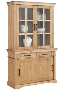 Home Affaire Vitrine »Anabel«, aus massiver Kiefer, Breite 110 cm