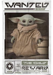 Reinders! Poster »Poster Mandalorian Baby Yoda The Child«, Serien, (1 St.)