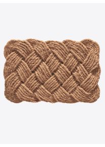 HEINE HOME Witt Fussmatte, natur, Gr&ouml;&szlig;e 72x49 cm, 100% Kokos