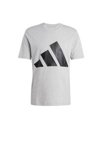 adidas Sportswear Funktionsshirt 'Essentials' Herren, graumeliert / schwarz, Größe M
