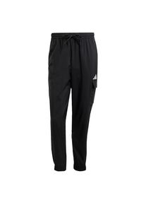 adidas Sportswear, Hommes Pantalon de sport 'Essentials', noir / blanc