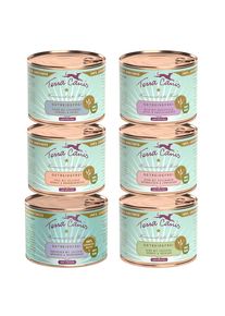 12x 200g Getreidefrei Mix (6 Sorten) Terra Canis Nassfutter für Hunde