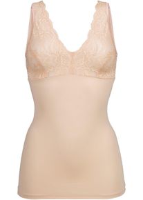 Shapetop mit Spitze und mittlerer Formkraft in grau, Grösse 36, bonprix