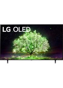 LG OLED-Fernseher »OLED65A19LA«, 164 cm/65 Zoll, 4K Ultra HD, Smart-TV schwarz Intelligente Bildoptimierung des α7 Gen4 4K AI-Prozessors mit AI...