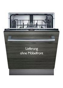 Siemens vollintegrierbarer Geschirrspüler »SE63HX36TE«, SE63HX36TE, 12 Maßgedecke silberfarben Effizient, langlebig und leise - iQdrive-Motor