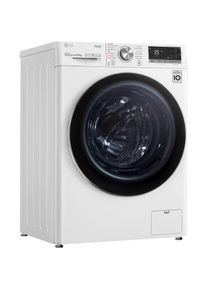 LG Waschtrockner »V7WD96AT2«, Automatische Waschmitteldosierung weiß ThinQ®: vernetzte Zukunft eingebaut