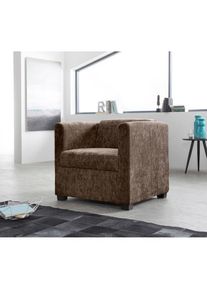Inosign Sessel »Bob«, in verschiedenen modernen Farben und Qualitäten braun