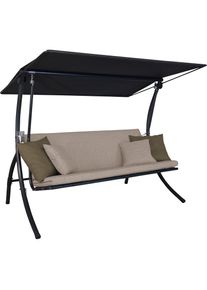 Angerer FREIZEITMÖBEL Hollywoodschaukel »Motion Smart sand« beige