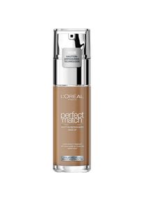 L'ORÉAL PARIS Foundation »Perfect Match Make-Up« braun 8.5.N Pecan Pflege, Schutz und Foundation in einem Produkt