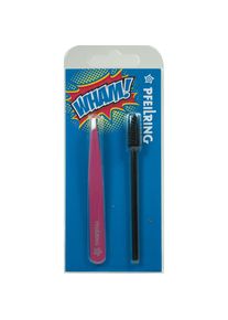 Pfeilring Pinzette »Manicure Heroes« pink Zwei hochwertige Pfeilring Einzelinstrumente