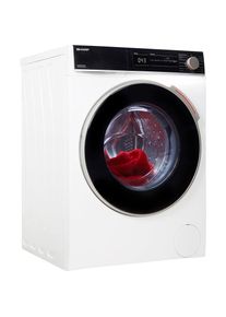 Sharp Waschtrockner »ES-NDH9144WD-DE« weiß Super Silent - Tür mit Zweifachverglasung