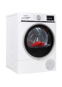 Siemens Wärmepumpentrockner »WT47XE40«, iQ800, 9 kg, mit intelligentCleaning System weiß Sensorgesteuerte autoDry-Technologie verhindert Einlaufen...