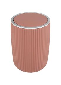 Wenko Kosmetikeimer »Agropoli«, mit Schwingdeckel, 5, 5 Liter rosa
