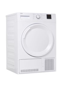 Beko Kondenstrockner »DCU 8230 N«, 8 kg weiß Kindersicherung