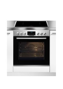 Bosch Induktions Herd-Set »HND617LS60«, HEA5174S1, mit 3-fach-Teleskopauszug silberfarben 3-fach-Teleskopauszug
