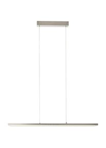 BRILLIANT LEUCHTEN LED Pendelleuchte &raquo;Smooth WiZ&laquo;, 1 flg.-flammig, LED H&auml;ngelampe, LED H&auml;ngeleuchte, dimmbar, Smart Home braun nickelfarben-wei&szlig;