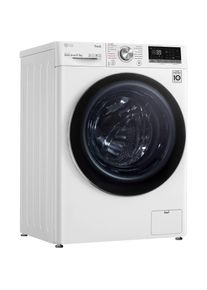 LG Waschtrockner »V7WD96H1A«, TurboWash® - Waschen in nur 39 Minuten weiß