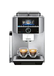 Siemens Kaffeevollautomat &raquo;EQ.9 plus connect s700 TI9578X1DE&laquo;, 2 separate Bohnenbeh&auml;lter, 2 Mahlwerke, extra leise, bis zu 10 Profile silberfarben...