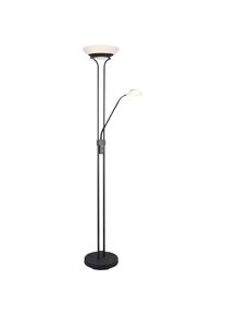 Trio LEUCHTEN LED Stehlampe »Orson«, 1 flammig-flammig, Getrennt schaltbar, integrierter Dimmer, Memory Funktion schwarz