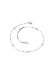 Engelsrufer Fußkette »MOONLIGHT SILBER, ERF-LILMOON-ZI«, mit Zirkonia bunt Fußschmuck
