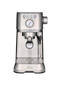 SOLIS OF SWITZERLAND Siebträgermaschine »980.07 Barista Perfetta Plus Typ 1170« silberfarben Kaffeemaschine