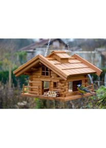 DOBAR GREEN LABEL Vogelhaus »Appenzell«, BxTxH: 37x37x26 cm, Kiefer braun