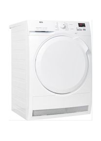 AEG Wärmepumpentrockner »T7DB41580«, 7000, 8 kg, SensiDry – schonend und energiesparend weiß ProSense - Mengenautomatik. Spart Wasser, Energie und...