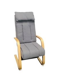 theBalm Cosmetics THEBALM Alpha Techno Massagesessel »AT 233«, Shiatsu, Partiell und Roll-Massage, 3 Massagezonen auwählbar grau