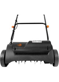 DELTAFOX Elektro-Vertikutierer »DG-ESC 1231« schwarz Vertikutierwalze mit 8 Doppelmessern (16 Klingen)