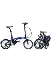 Dahon Faltrad »EEZZ D3«, 3 Gang, Shimano, Tiagra Schaltwerk, Kettenschaltung blau Fahrrad